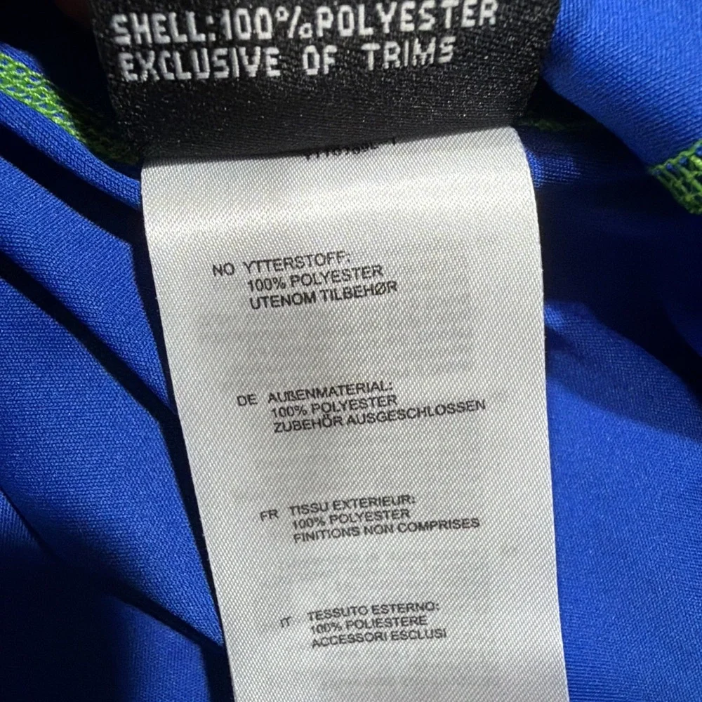 Norrona Men's XL /29 Tech Shirt Long Sleeve Ionic Blue Green White